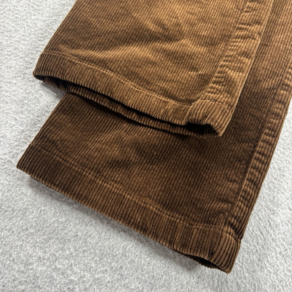 Polo Ralph Lauren Corduroy Pants Men 36x34 (inseam 33) Brown Classic Fit Stretch - Picture 6 of 14